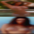Black woman with black pussy