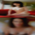 Swinging shallow boobs let
