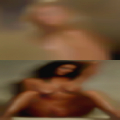 Swinging shallow boobs let