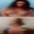 Black woman with black pussy